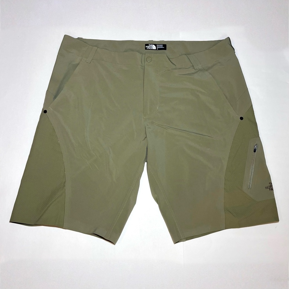 The North Face Men’s Performance Shorts Size 40 Olive Green Nylon Fishing Hiking
